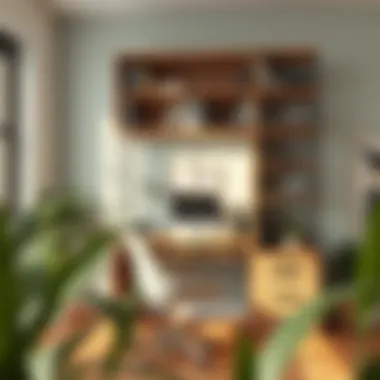 Tailored Solutions for Every Workspace Customizable tall bookshelf desk with diverse storage options