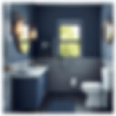The Allure of Navy Blue Bathroom Sets Summary