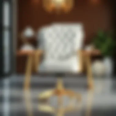 The Allure of White and Gold Desk Chairs at Walmart Summary The Allure of White and Gold Desk Chairs at Walmart Summary