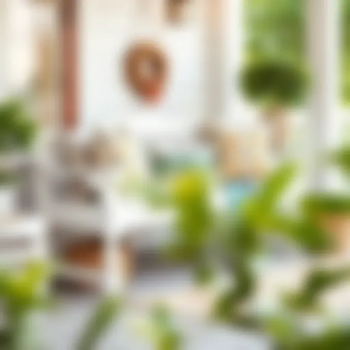 Functional white bench paired with decorative cushions enhancing porch aesthetics