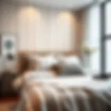 Elegant Striped Duvet in Modern Decor Elegant striped duvet enhancing bedroom ambiance