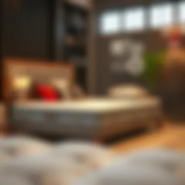 Visual representation of the selection process for choosing the right box spring