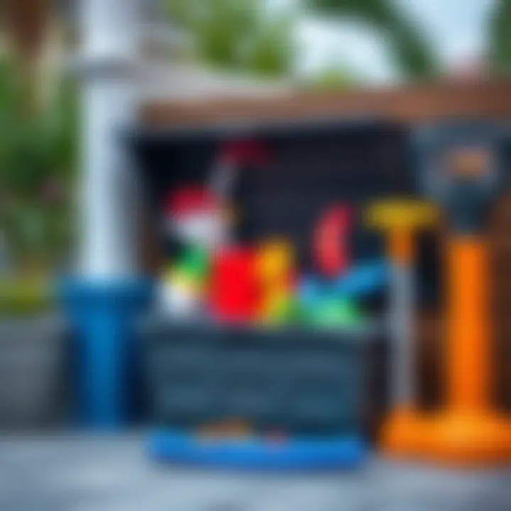 Weather-resistant storage options for patio toys
