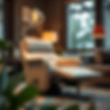 Luxurious single recliner showcasing modern design