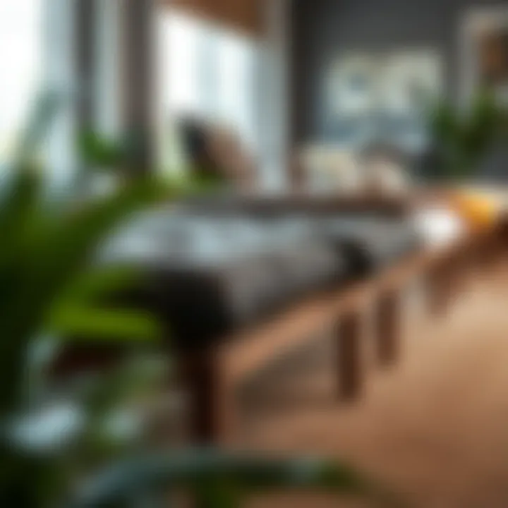 Variety of deep bench cushion styles displayed