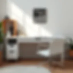 The Functional Aesthetic of White Modern Desks Introduction