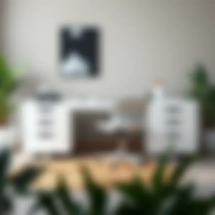 The Functional Aesthetic of White Modern Desks Summary