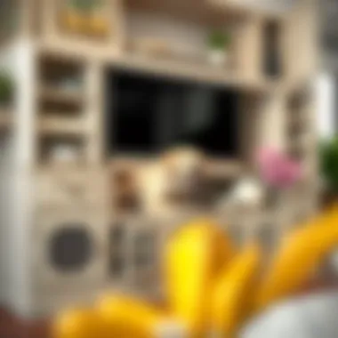 Innovative Pet Safety Features Close-up of dog-friendly design features in furniture