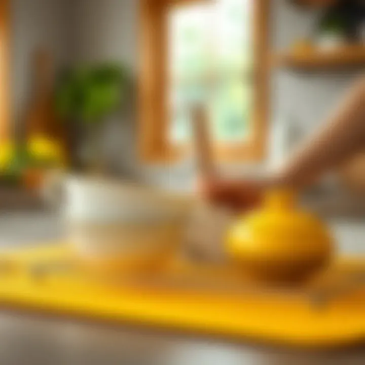 Notable The Multifaceted Utility of Yellow Dish Drying Mats