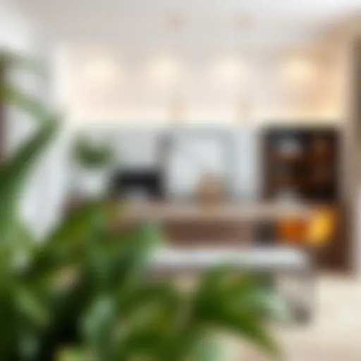 Elegant console table transforming into a dining setup