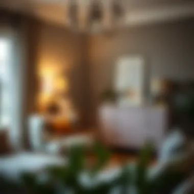 Cozy Living Space with Fabric Dresser Stylish arrangement of fabric dressers in a cozy living space