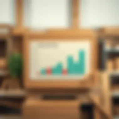 A chart illustrating pricing trends in the plywood market