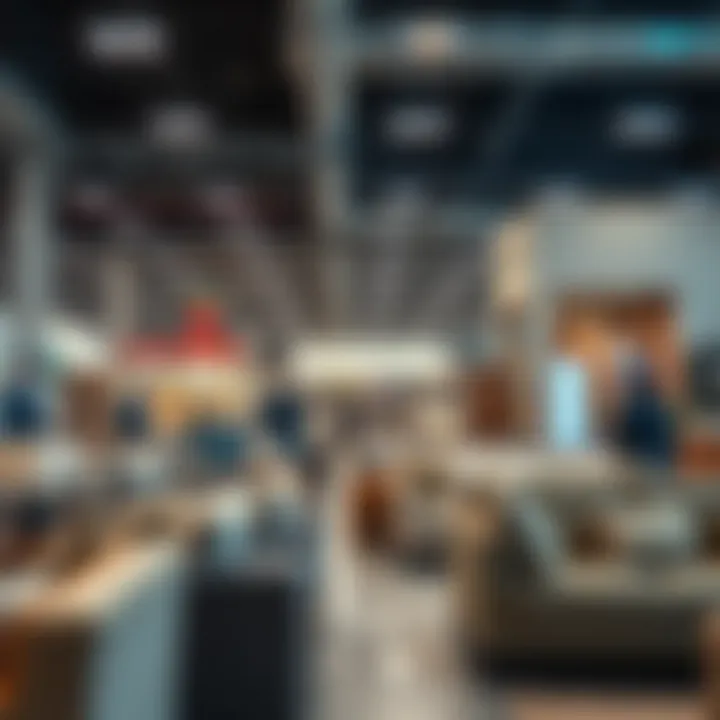 Stress-Free Furniture Shopping A calm and organized shopping experience with minimal crowd