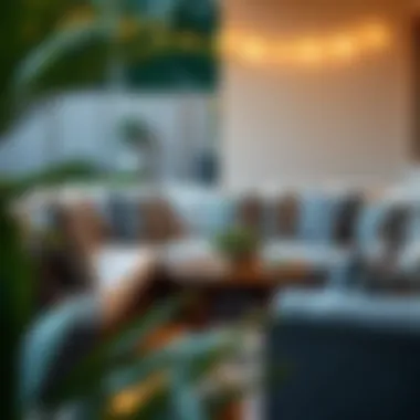 Diverse styles of replacement cushions for wicker furniture