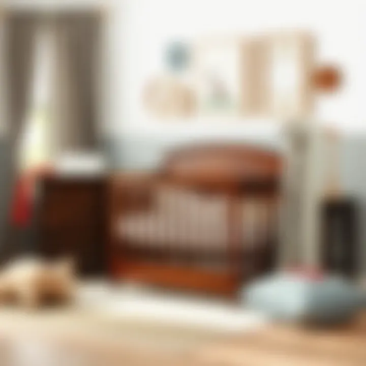 Coordinated Decor with Woodland Crib Sheets Coordinated nursery decor complementing woodland theme crib sheets